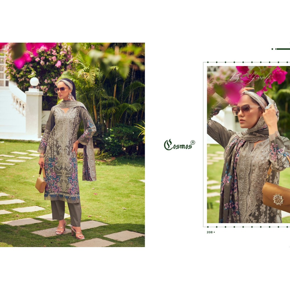 NEEDLE WONDER VOL 2 COSMOS (Cotton Dupatta)