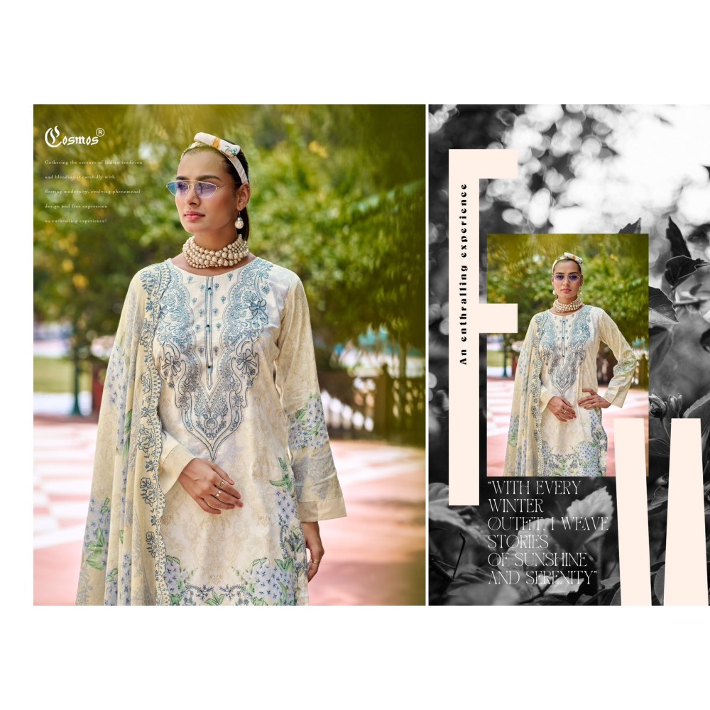 NEEDLE WONDER VOL 3 COSMOS (Cotton Dupatta)