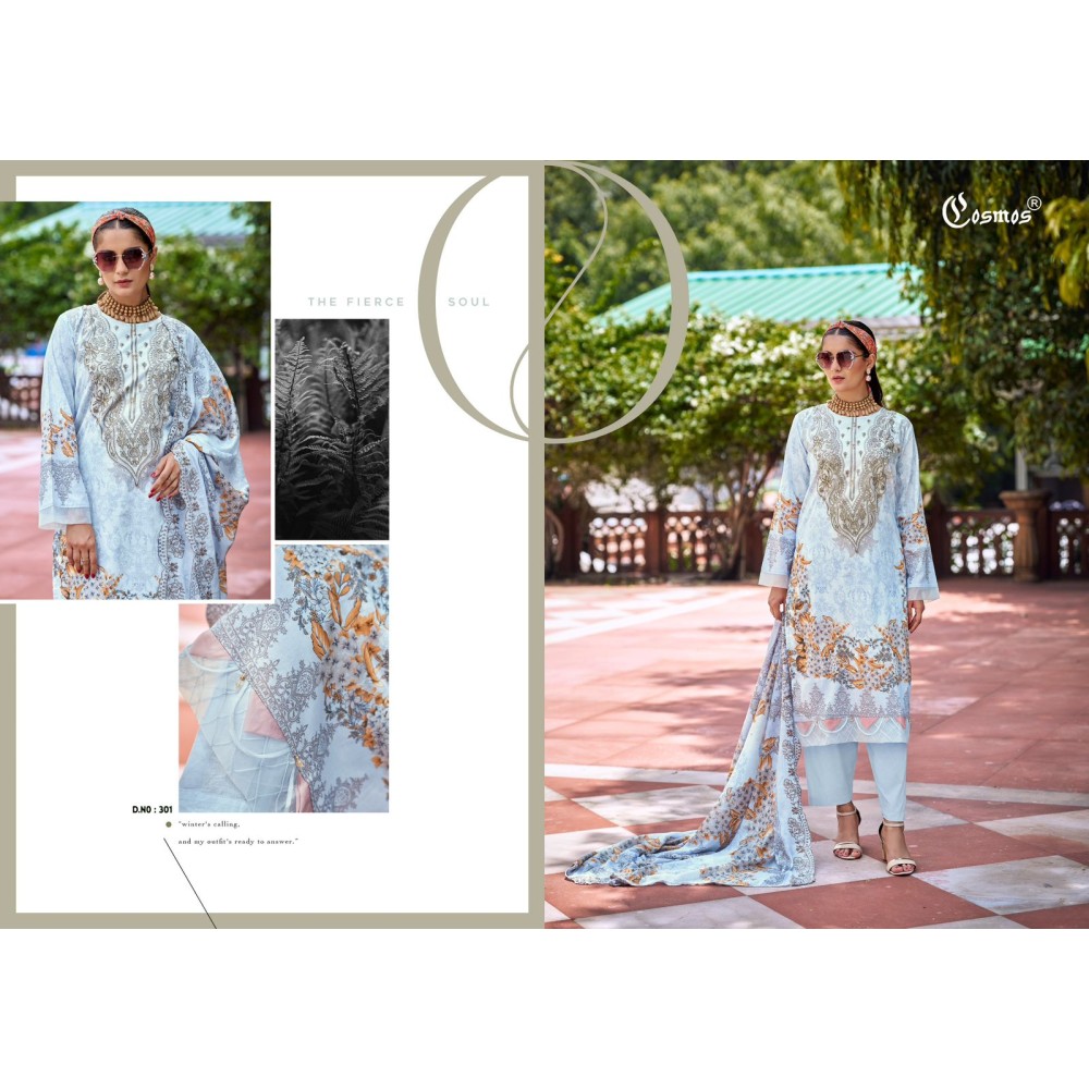 NEEDLE WONDER VOL 3 COSMOS (Cotton Dupatta)