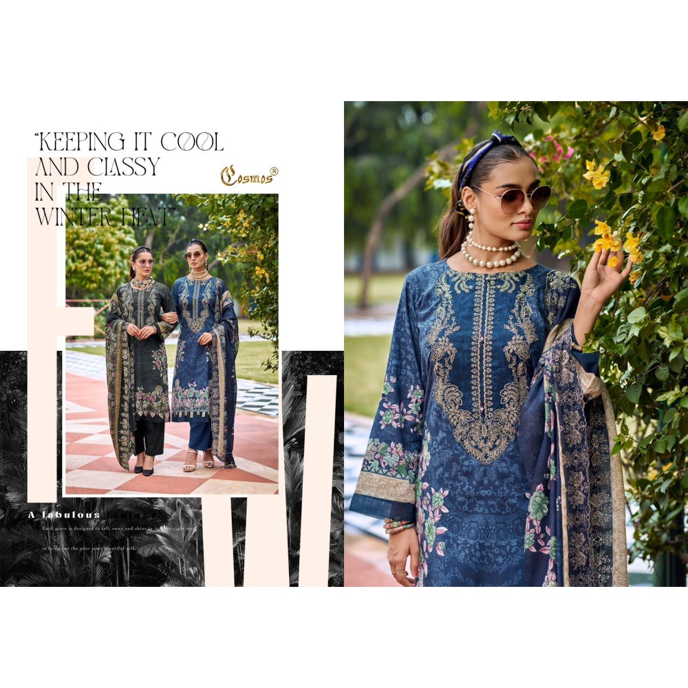 NEEDLE WONDER VOL 3 COSMOS (Cotton Dupatta)