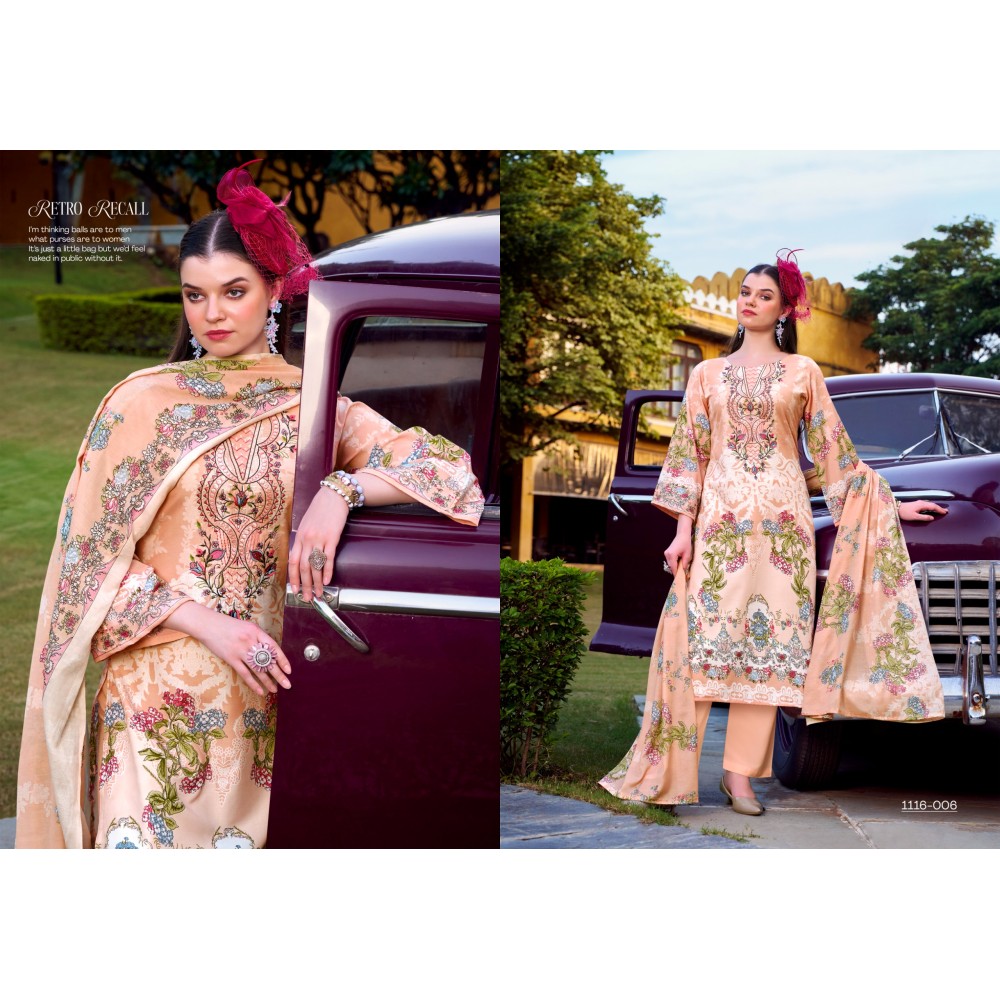 NEEDLE WONDER VOL 3 ROMANI (Cotton Dupatta)