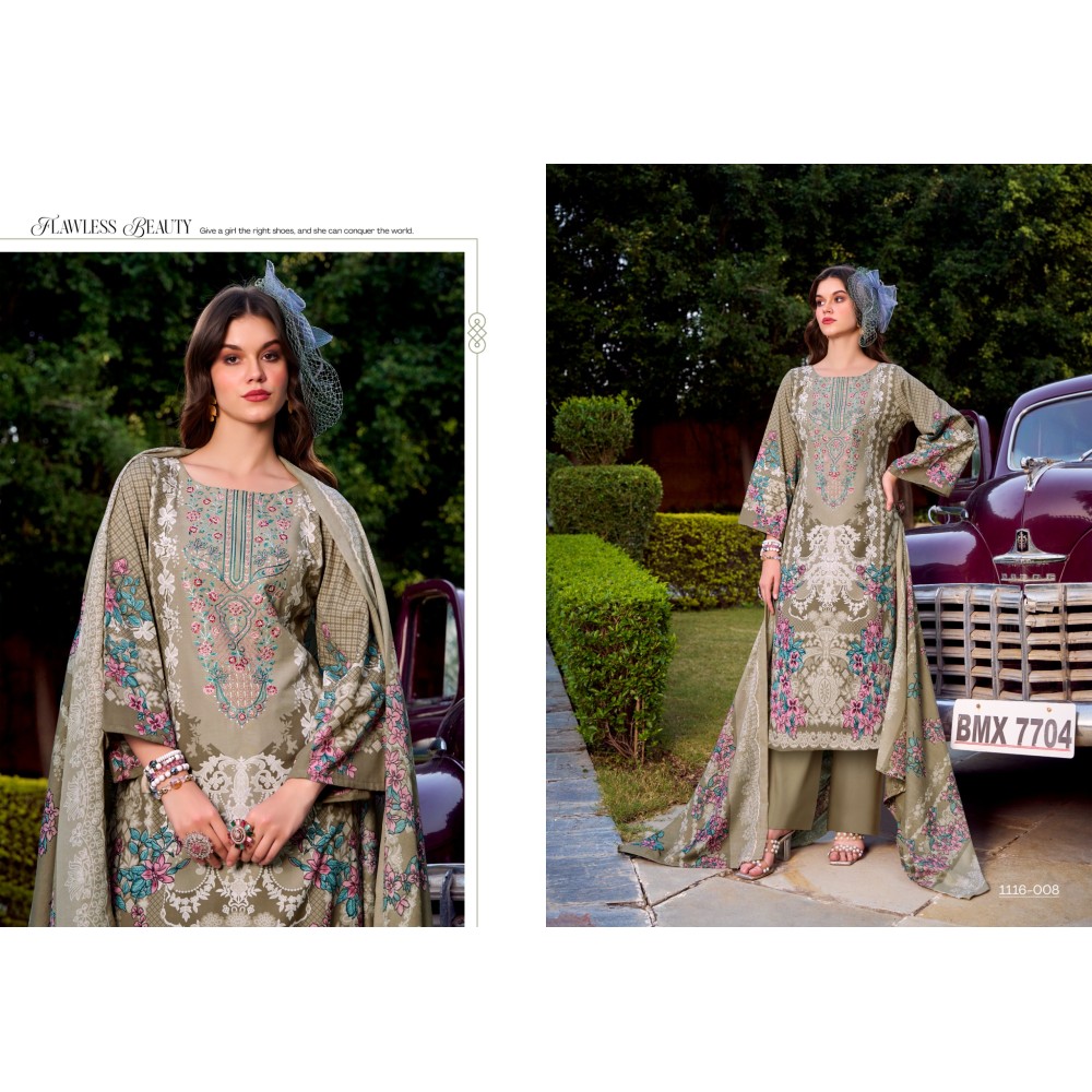 NEEDLE WONDER VOL 3 ROMANI (Cotton Dupatta)