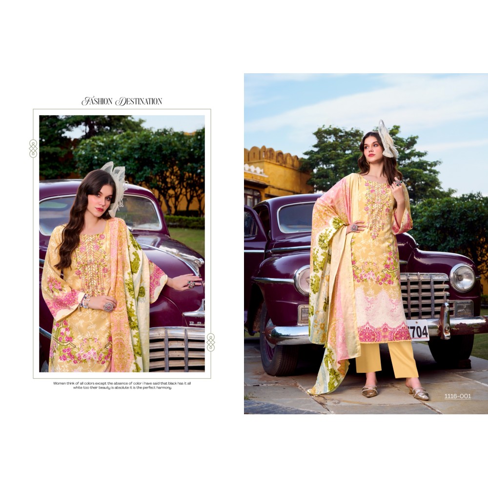 NEEDLE WONDER VOL 3 ROMANI (Cotton Dupatta)