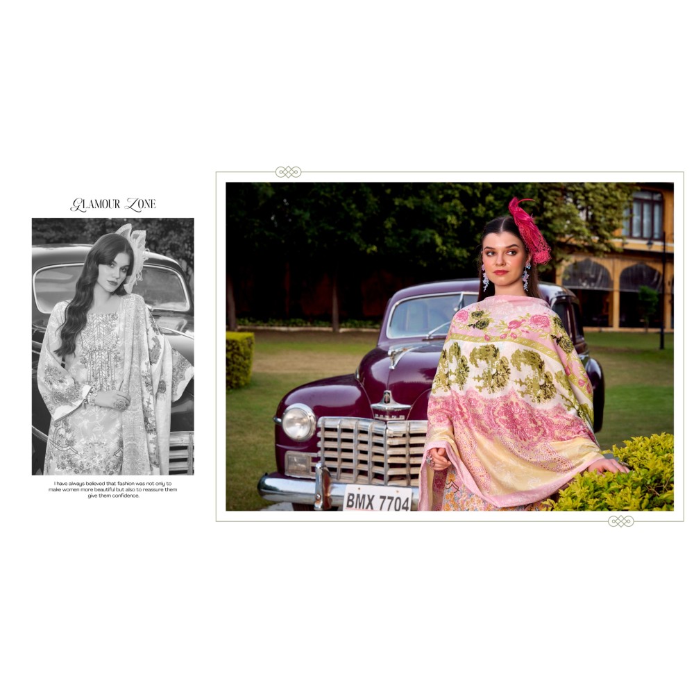 NEEDLE WONDER VOL 3 ROMANI (Cotton Dupatta)