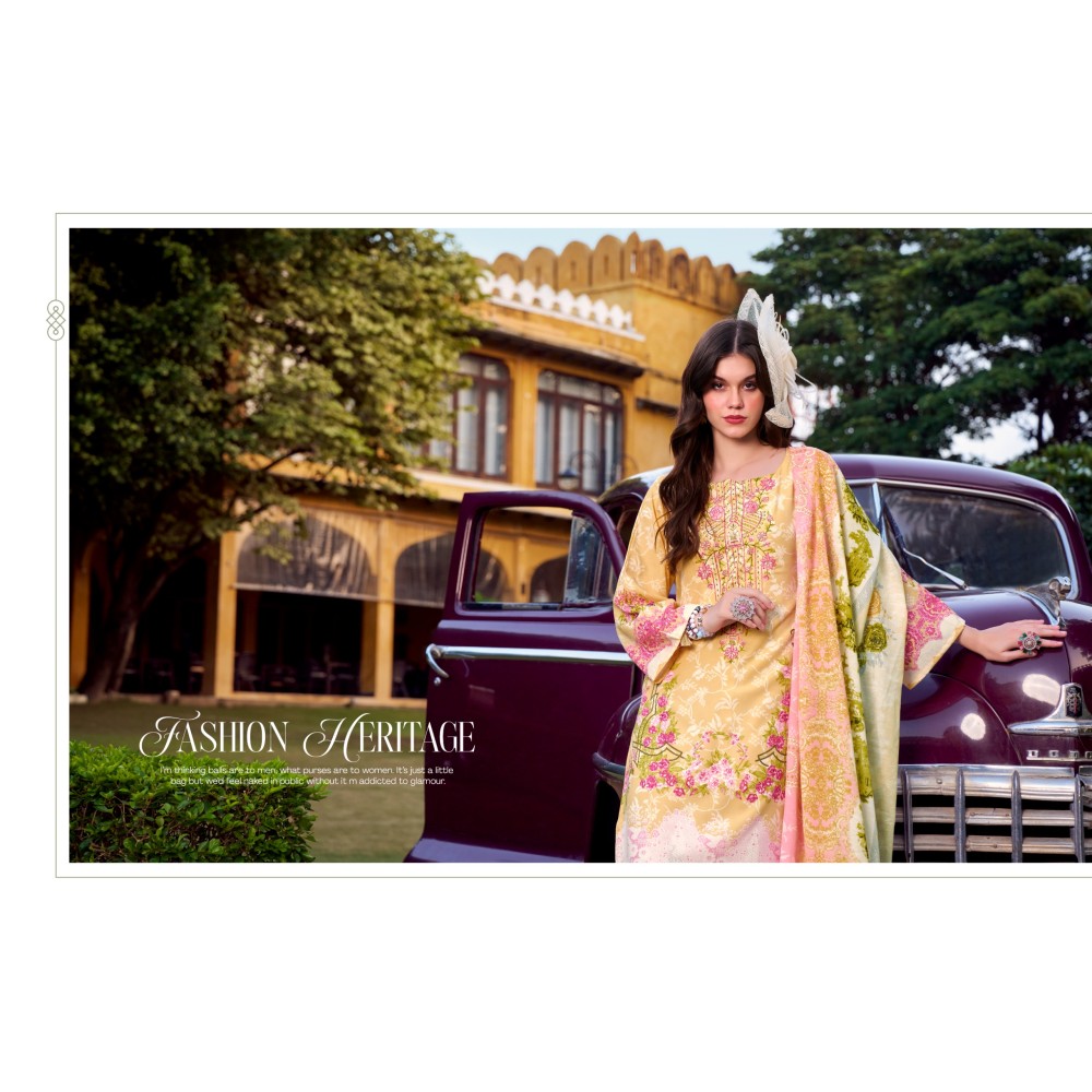 NEEDLE WONDER VOL 3 ROMANI (Cotton Dupatta)