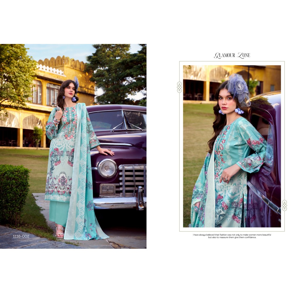 NEEDLE WONDER VOL 3 ROMANI (Cotton Dupatta)