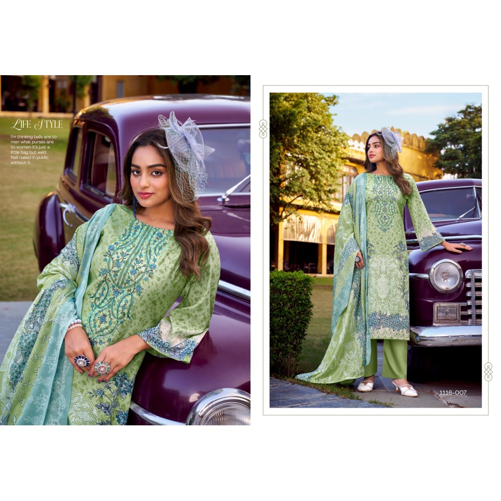 NEEDLE WONDER VOL 3 ROMANI (Cotton Dupatta)