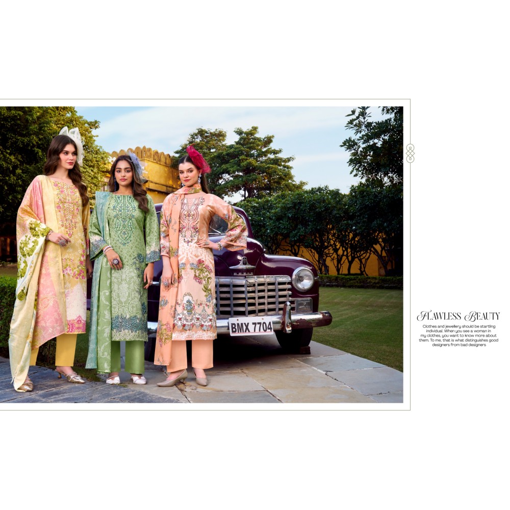 NEEDLE WONDER VOL 3 ROMANI (Cotton Dupatta)
