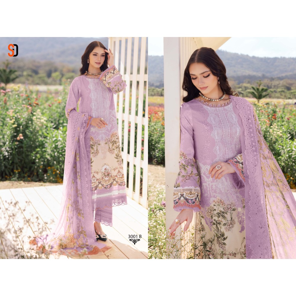 NEEDLE WONDER VOL 3 SHARADDHA (Chiffon Dupatta)
