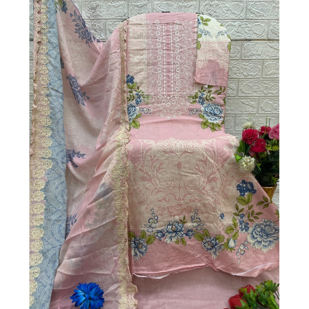 NEEDLE WONDER VOL 3 SHARADDHA (Chiffon Dupatta)