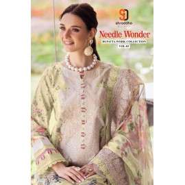 NEEDLE WONDER VOL 3 SHARADDHA (Chiffon Dupatta)