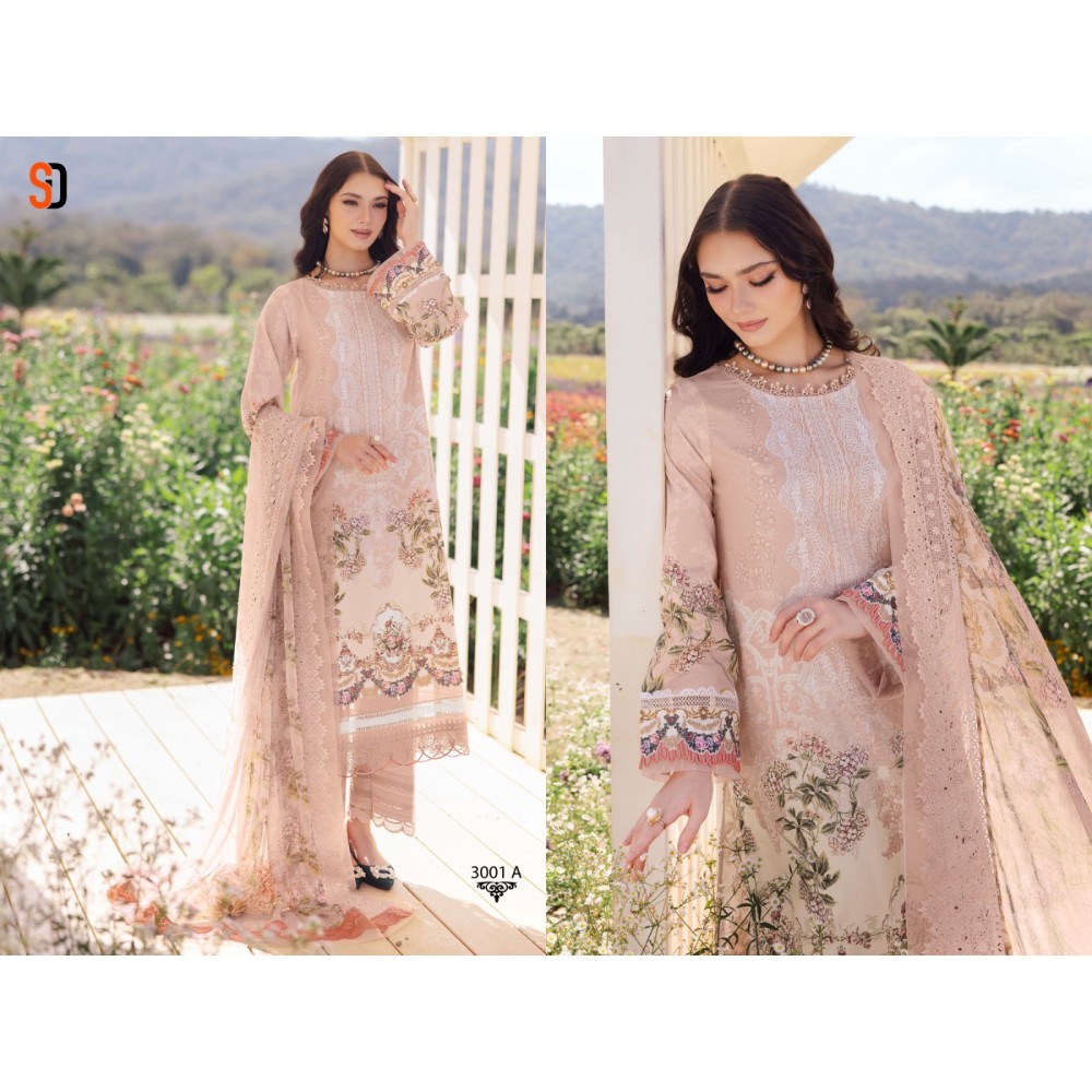 NEEDLE WONDER VOL 3 SHARADDHA (Chiffon Dupatta)