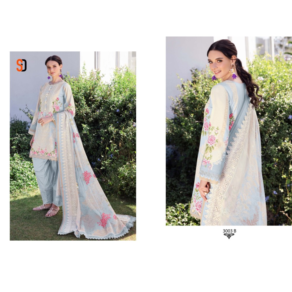 NEEDLE WONDER VOL 3 SHARADDHA (Chiffon Dupatta)