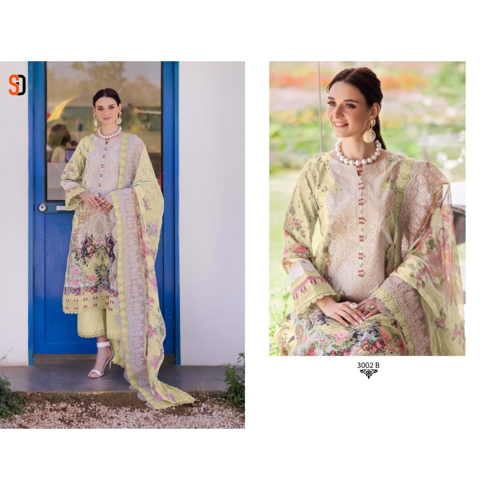 NEEDLE WONDER VOL 3 SHARADDHA (Chiffon Dupatta)