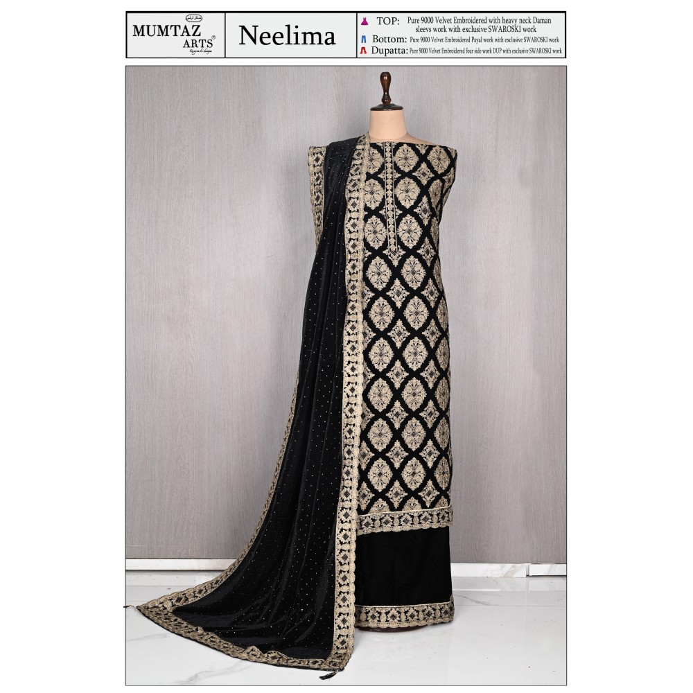 NEELIMA VELVET MUMTAZ ARTS (winter Collection)