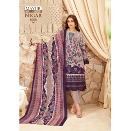 NIGAR VOL 8 MAYUR (Cotton Dupatta)