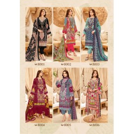 NIGAR VOL 8 MAYUR (Cotton Dupatta)