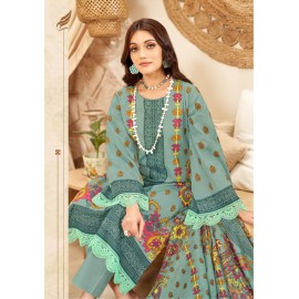 NIGAR VOL 8 MAYUR (Cotton Dupatta)