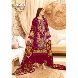 NIGAR VOL 8 MAYUR (Cotton Dupatta)