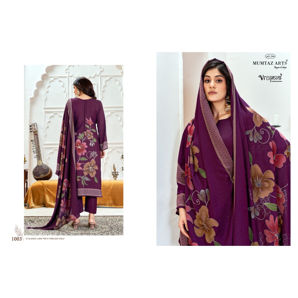 NIHARIKA VRAJKALA MUMTAZ ARTS (winter Collection)