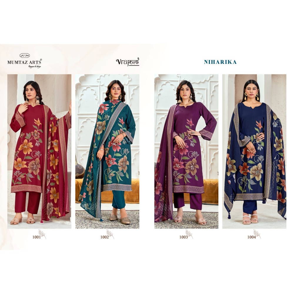 NIHARIKA VRAJKALA MUMTAZ ARTS (winter Collection)