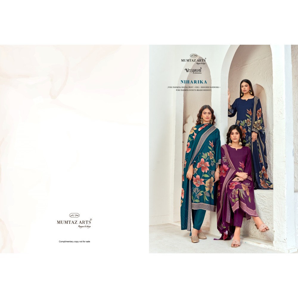 NIHARIKA VRAJKALA MUMTAZ ARTS (winter Collection)