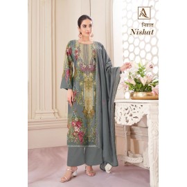 NISHAT ALOK SUITS (Cotton Dupatta)