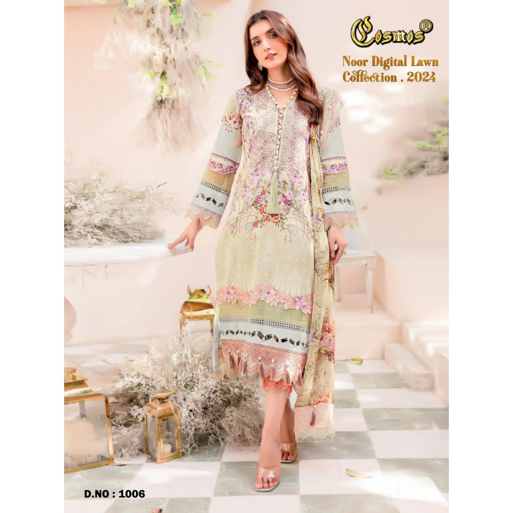 NOOR DIGITAL LAWN COLLECTION R-2024 BY COSMOS