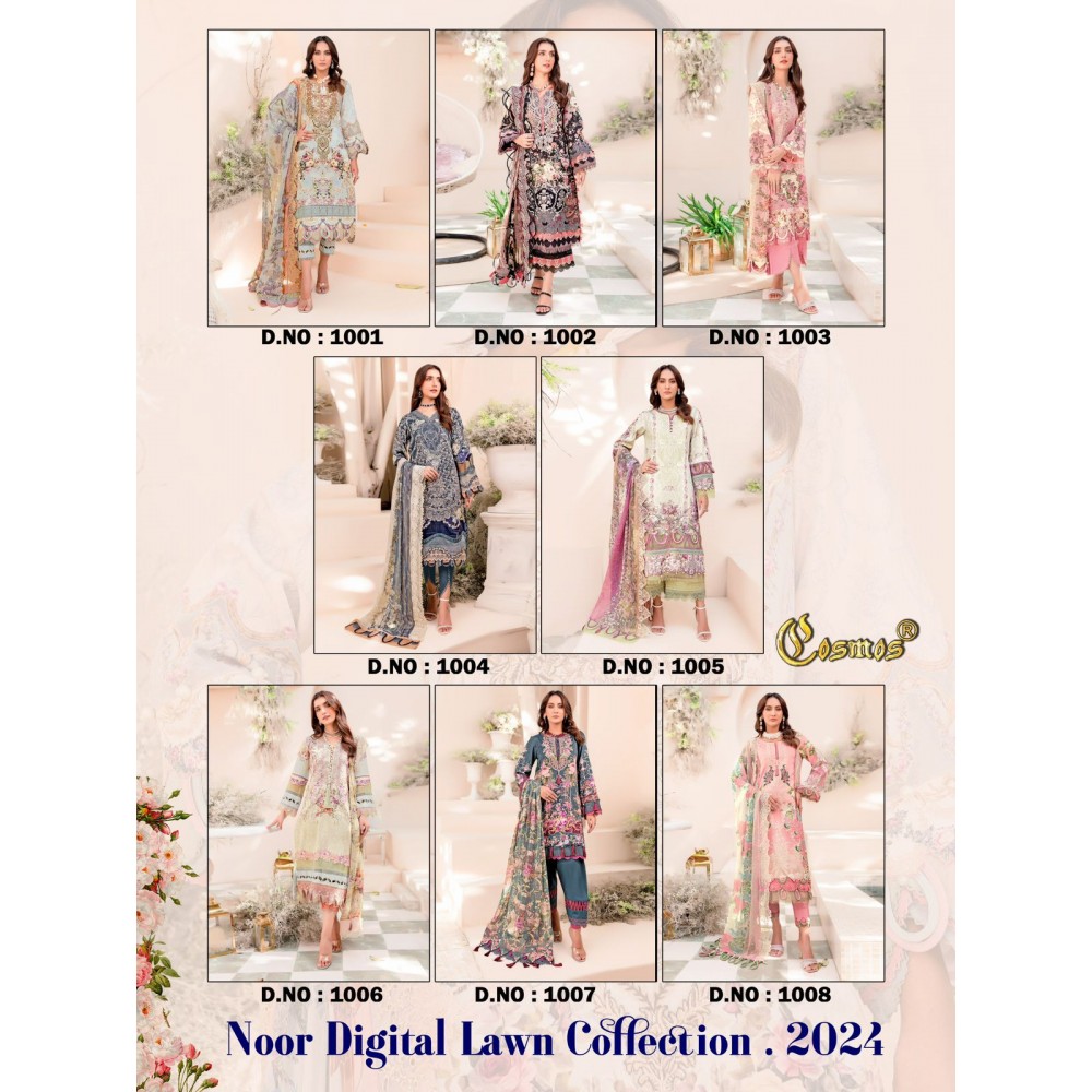 NOOR DIGITAL LAWN COLLECTION R-2024 BY COSMOS