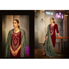 NOOR JAHAN VELVET BELLIZA (Winter Collection)