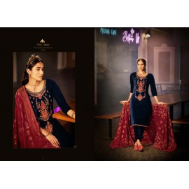 NOOR JAHAN VELVET BELLIZA (Winter Collection)