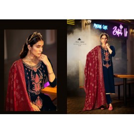 NOOR JAHAN VELVET BELLIZA (Winter Collection)