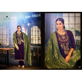 NOOR JAHAN VELVET BELLIZA (Winter Collection)