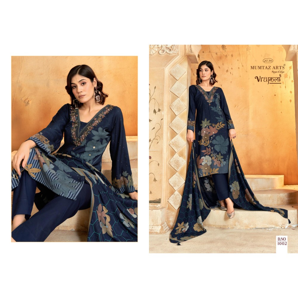 NOOR MAHAL BRASSO DUP MUMTAZ ARTS (winter Collection)