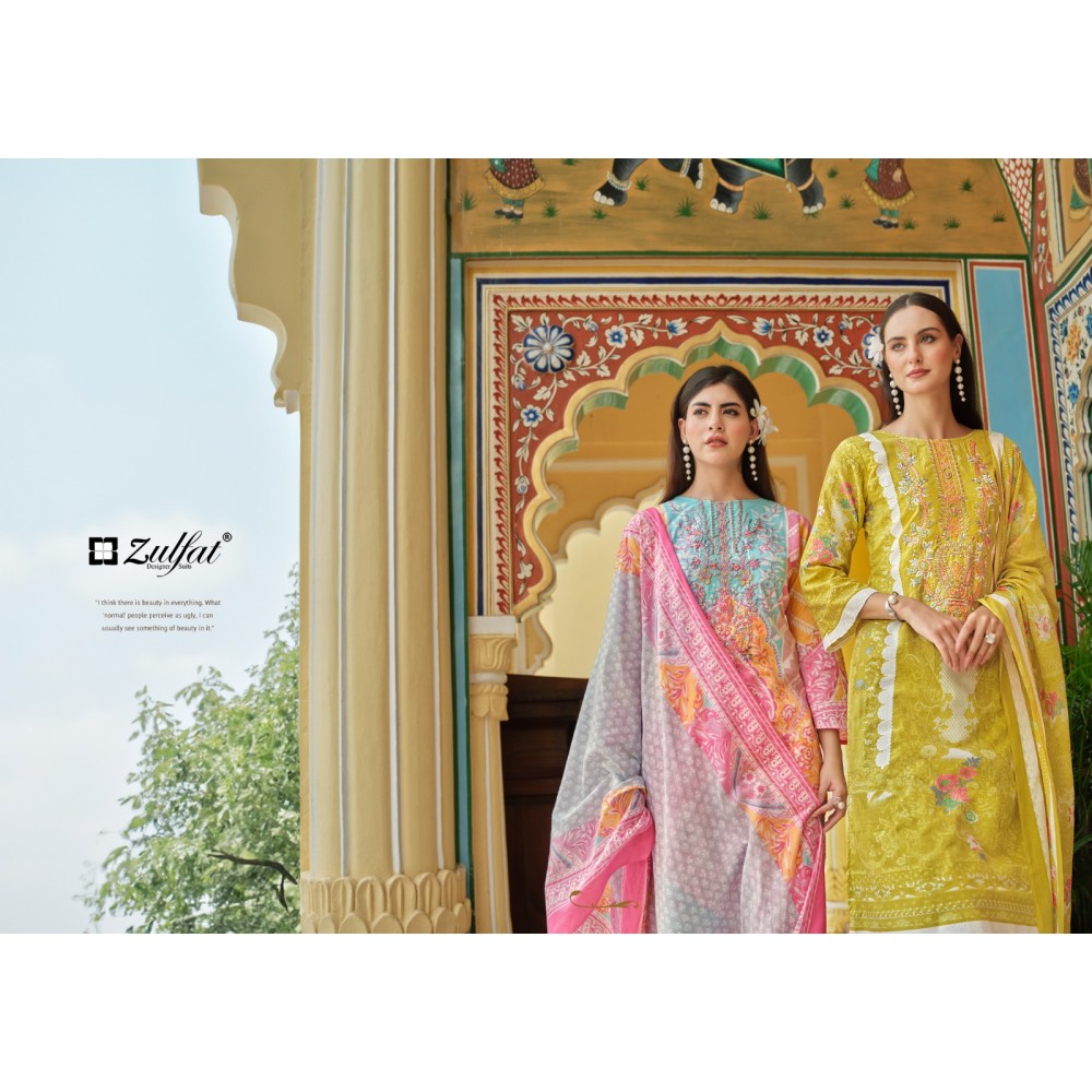 NOOR VOL 3 ZULFAT (Cotton Dupatta)