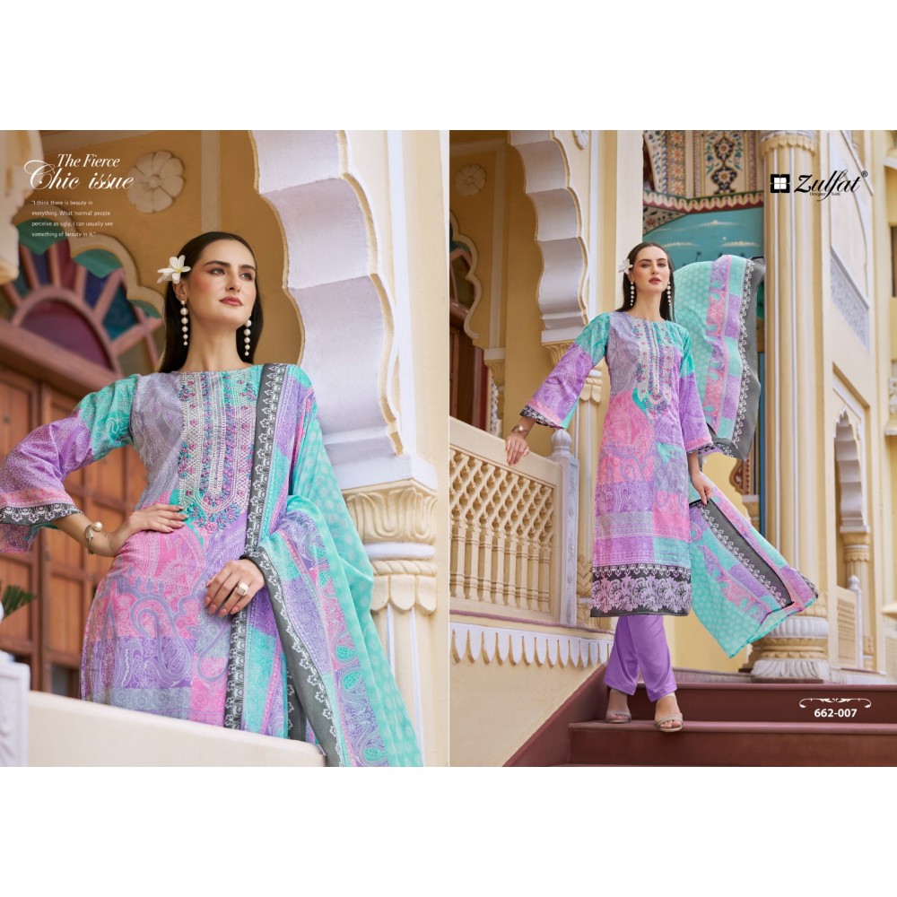 NOOR VOL 3 ZULFAT (Cotton Dupatta)