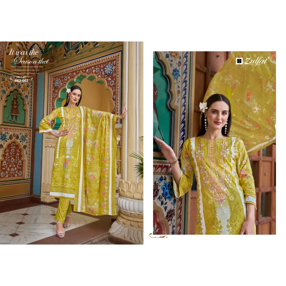 NOOR VOL 3 ZULFAT (Cotton Dupatta)