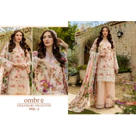 OMBRE CHIKANKARI COLLECTION VOL 2 SHREE (Chiffon Dupatta)