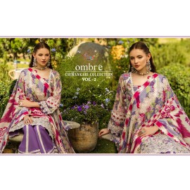 OMBRE CHIKANKARI COLLECTION VOL 2 SHREE (Chiffon Dupatta)