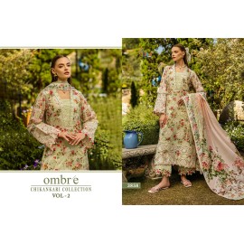OMBRE CHIKANKARI COLLECTION VOL 2 SHREE (Chiffon Dupatta)
