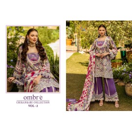 OMBRE CHIKANKARI COLLECTION VOL 2 SHREE (Chiffon Dupatta)