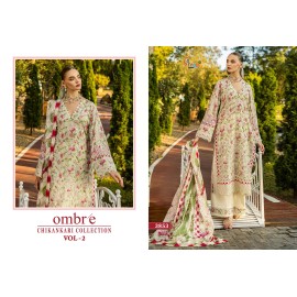 OMBRE CHIKANKARI COLLECTION VOL 2 SHREE (Chiffon Dupatta)