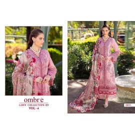 OMBRE LAWN COLLECTION 2025 VOL 4 NX SHREE (Chiffon Dupatta)