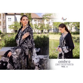 OMBRE LAWN COLLECTION 2025 VOL 4 NX SHREE (Chiffon Dupatta)