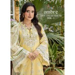 OMBRE LAWN COLLECTION VOL 5 SHREE  (Cotton Dupatta)