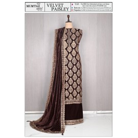 PAISLEY VELVET MUMTAZ ARTS (winter Collection)