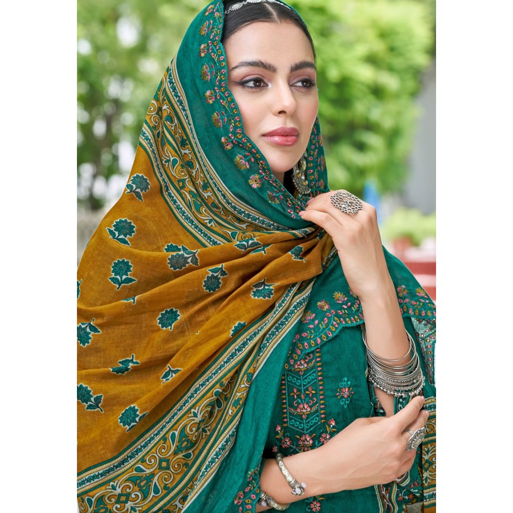 PAK BIN SAEED 3 ALOK SUITS (Cotton Dupatta)