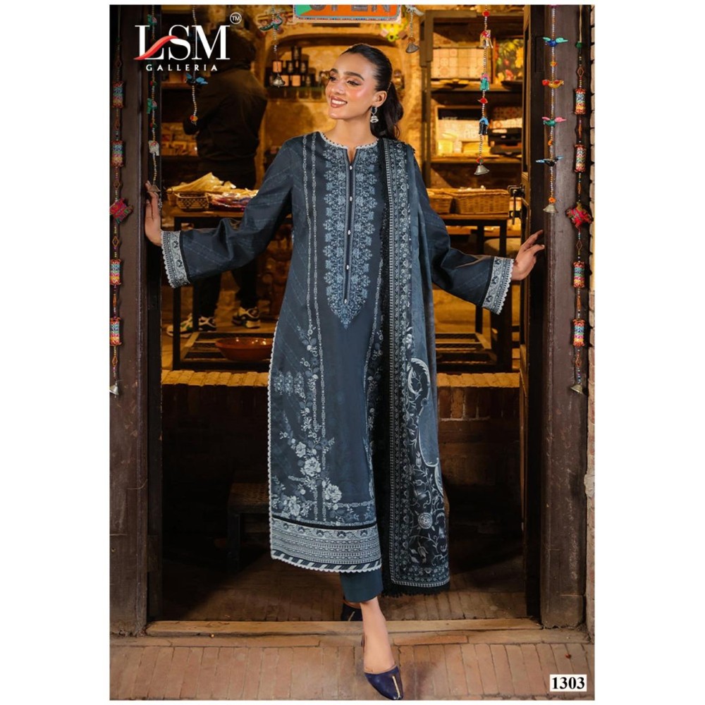 PARIAN DREAM HEAVY LUXURY LAWN COLLECTION VOL 13 (Cotton Dupatta)