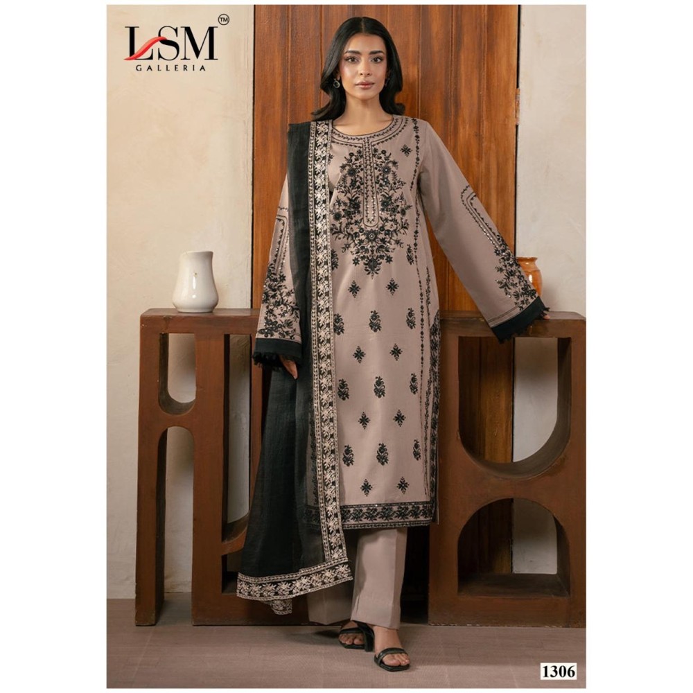 PARIAN DREAM HEAVY LUXURY LAWN COLLECTION VOL 13 (Cotton Dupatta)