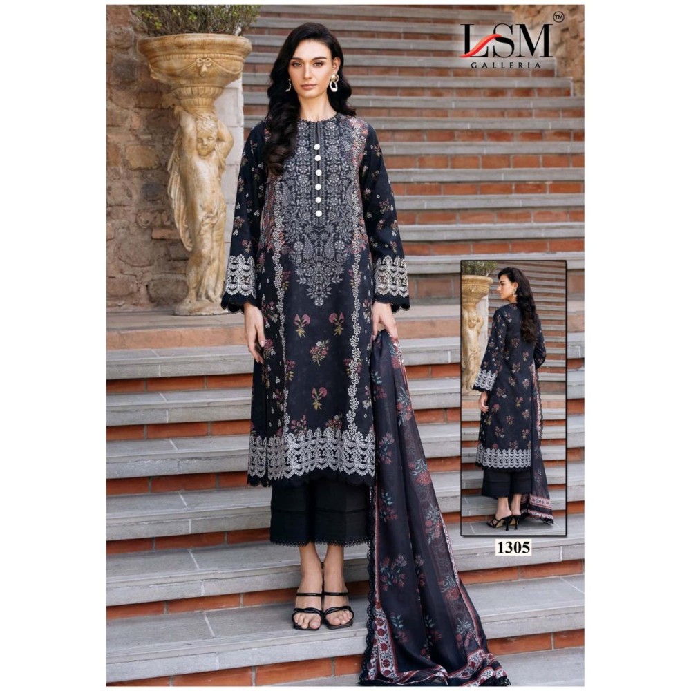 PARIAN DREAM HEAVY LUXURY LAWN COLLECTION VOL 13 (Cotton Dupatta)